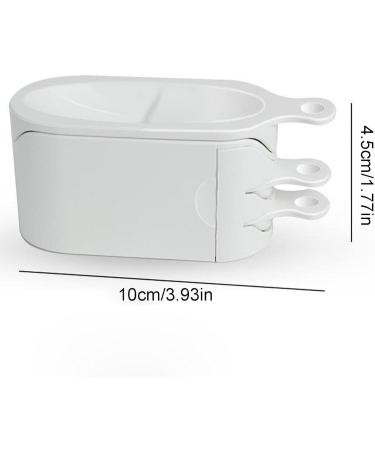 Powder Trays Tool - Portable Dip Powder Catcher Double Layer French Recycling Powder Box | Durablee Powder Storage Box Unique Dipping Powder Container Dipping Powder Collection Container - Buy Online on GoSupps.com