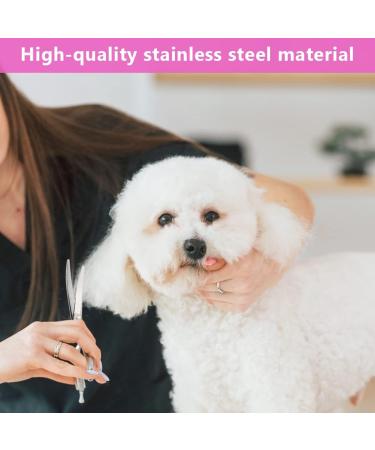 Adiwo Curved Dog Cups - Stainless Steel Pet Care Scissors for Perfect Fur Cutting | Dog Grooming Tools - Buy Online on GoSupps.com