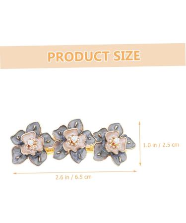 minkissy Pearl Floral Hair Clip Styling Hair Clips Rhinestone Hair Accessories Wedding Hair Clips Tiaras for Women Retro Hairy Barrette Hair Toppers for Women Hair Tools for Styling Miss - Buy Online on GoSupps.com