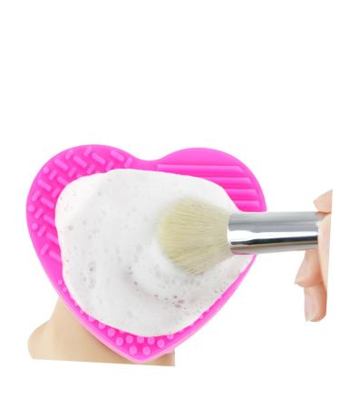 Buy Heart-Shaped Silicone Makeup Applicator - 8X8.5cm Brush Cleaner | International Shipping Available - Buy Online on GoSupps.com