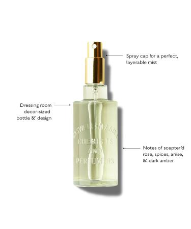 Caswell-Massey R S Eau de Parfum Floral Spicy Amber Cologne for Men Infused With Essential Oils Made in USA 3.0 Fluid Ounces ROS 3 Fl Oz - Buy Online on GoSupps.com