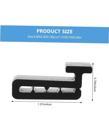 Buy Combined Hooks for Helmet Mask - Bicycle Holder & Outdoor Mask Fastening | PVC Protection for Ski Helmets | 4x2x1cm | International Shipping - Buy Online on GoSupps.com