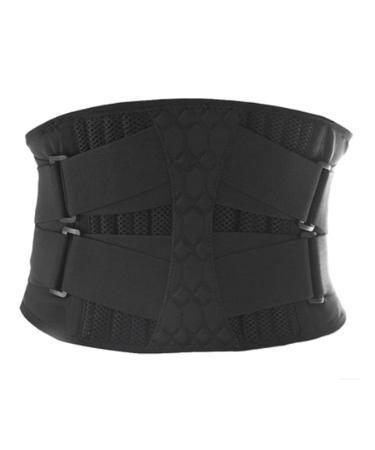 Professional sports loan support belt lower back support with curved aluminum strips for sciatica-skoliosis-tape disc for pain relief for men and women (size: XX-Large) (XX XXL