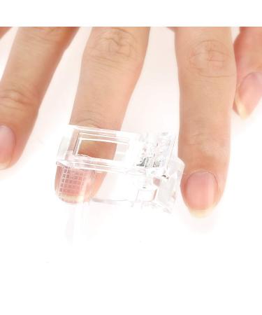 100pcs False Nail Tips & Clips - Quick Build Nail Art Kit for Salon Use | Different Sizes Available - Buy Online on GoSupps.com