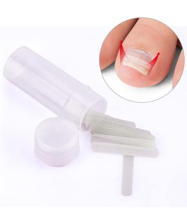 Ingrown Toenail Correction Kit Elastic Toe Nail Straightener Patch with Nail File Glue - Buy Online on GoSupps.com
