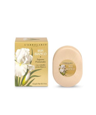 L'Erbolario L'Erbolario - Soap - IRIS WHITE - 125 g