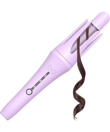 CENRF Auto Curling Iron | Detangling Curling Stick Wand Fast Heating Ions Hair Iron Curler 3 Adjustable Temps Hair Crimper Waver Hair Tool for Most Hair Types 28MM Purple - Buy Online on GoSupps.com