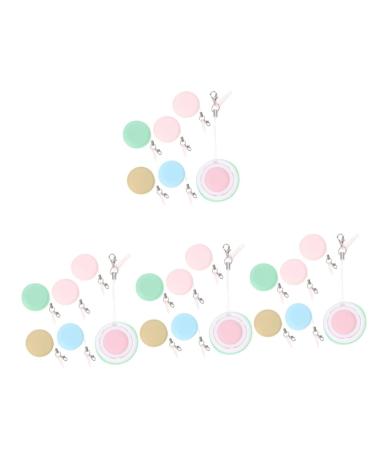 24 Pcs Phone Screen Wiper Macaron Phone Screen Cleaner Eyeglasses Cleaning Cloths Multipurpose Tool Touch Screen Cleaning Wipes Macron pp+Silicone Tools for Fingerprint