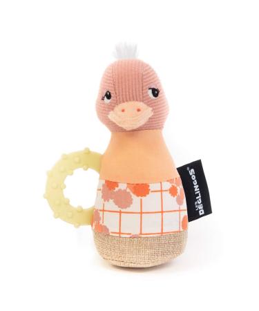 Deglingos 31100S Maracas Pomelos - Ostrich Teething Ring