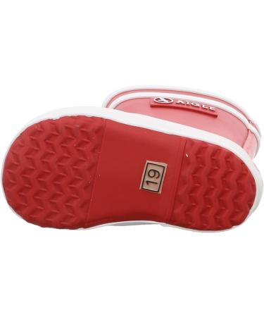 Aigle Unisex Kid's Baby Flac Wellington Boots 4.5 UK Child - Red Rouge - New 001 - Buy Online on GoSupps.com