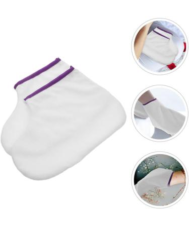 Beaupretty 1 Pair Paraffin Wax Work Booties Foot Care Heat Preservation Wax Bath Treatment Mitts Foot Spa Cover Moisturizing Spa Accessories for Hand Foot Care - Buy Online on GoSupps.com
