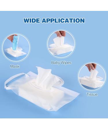 Susimond 6pcs Portable Wet Wipe Pouch Dispenser  Refillable Reusable Wipe Holder  Eco Friendly Baby Wipes Dispenser Container  Travel Wet Wipe Container for Travel  Strollers  Backpacks Clear - Buy Online on GoSupps.com
