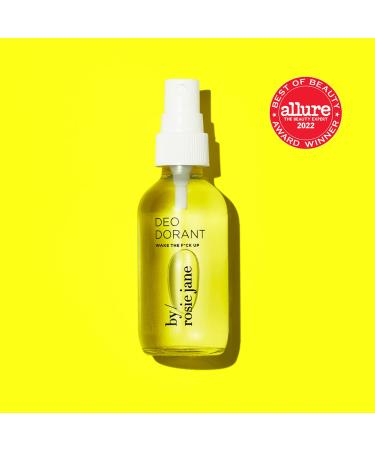 Natural Deodorant by Rosie Jane - Lemon Verbena & Grapefruit Wake Up Spray Aluminum & Baking Soda Free Zero Residue (2 oz - Buy Online on GoSupps.com