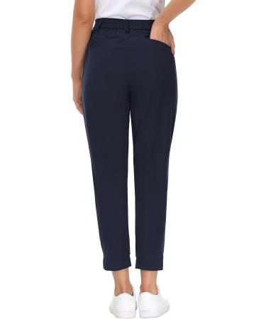 JACK SMITH Women's Golf Pants Navy Blue X-Large | Stretch Lightweight Work Pants with 6 Pockets - Buy Online on GoSupps.com