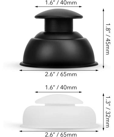 12pcs Silicone Cupping Therapy Set | Professional Vacuum Cups for Anti Cellulite Massage and Pain Relief - Buy Online on GoSupps.com