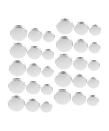 OUNONA 30pi ces Godets Ronds Vides Pour Fard Paupi res Blush Et L vres Rechargeables Et Pratiques Pour Voyage Et Rangement De Cosm tiques