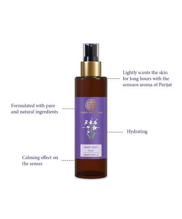 Forest Essentials Luxurious Ayurveda Body Mist Parijat 130ml (Body Spray) - Buy Online on GoSupps.com