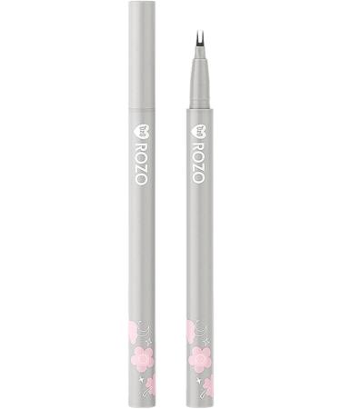Double Tip Lower Lash Eyeliner - Eyeliner Liquid Liner For Lower Eyelashes | Waterproof Eyeliner Liquid Liner With Ultra-Fine Tip For Natural Looking Eyelashes X602# Cool Brown - Buy Online on GoSupps.com
