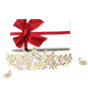 Handmade Crystal Crown Hair Jewelry | Elegant Accessories for Weddings Proms & Special Events - Buy Online on GoSupps.com