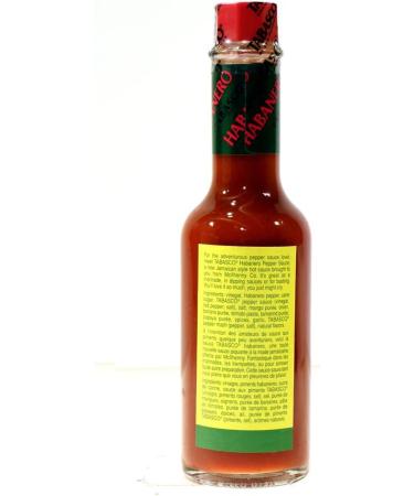 Tabasco Brand Habanero Pepper Sauce 142ml / La sauce Tabasco habanero piquante 142ml - Buy Online on GoSupps.com