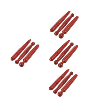 CLISPEED 12 Pcs Acupressure Stick Massagers for Feet Bodypoint Pen Foot Massager Spa