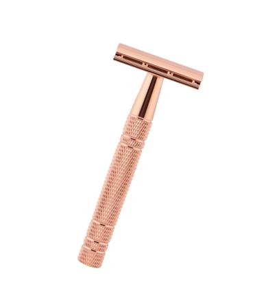FOMIYES Old Razor Mens Razors for Shaving Old Style Shaver Personal Shaver Face Shavers for Women Safety Razors for Metal Razors for Man Double Sided Blade The Head Is Zinc Alloy