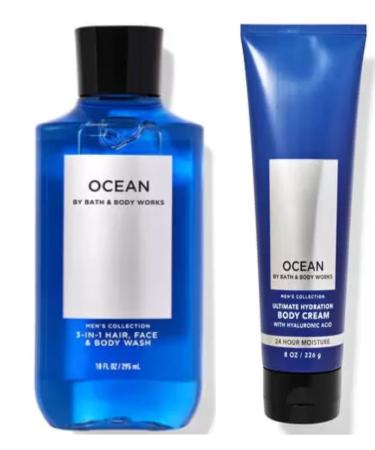 Bath & Body Works Bath and Body Works Ocean 3-in-1 shower gel and body cream - Buy Online on GoSupps.com
