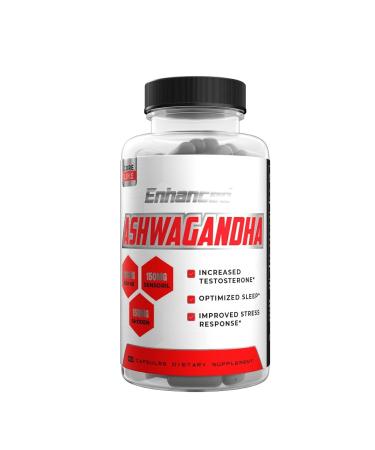 Enhanced Labs Ashwagandha Capsules with Sensoril Ashwagandha KSM-66 & Shoden - 30 Capsules