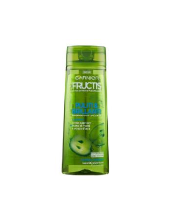 Garnier 12 Fructis clean and shiny shampoos 250 ml