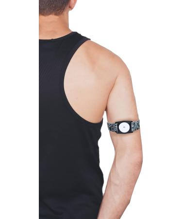 Dia-Style Fixation Band for Freestyle Libre 2 Sensor | Elastic Armband for CGM Blood Glucose Sensor (M Size 26-33 cm) - International Shipping Available - Buy Online on GoSupps.com