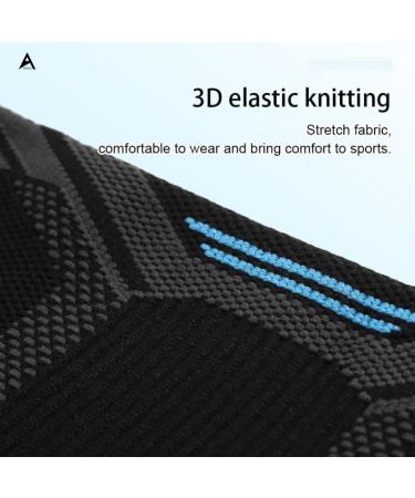 Buy Knee Brace for Men & Women | Workout Knee Sleeve for Pain Relief - Available in Black-Blue & Black-Green (Large & Small - Buy Online on GoSupps.com