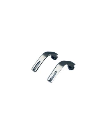 Switch it!Original 2 x ironing joints for glasses - model 444 & similar in steel silver - perfect fit & durability for your style