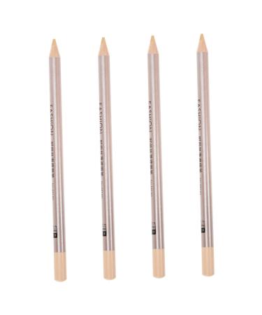 SOESFOUFU 4pcs Wooden Concealer Pen Pencils Spot Concealer Pencils Cover up Makeup Concealer 1 g (Pack of 1) Assorted Color