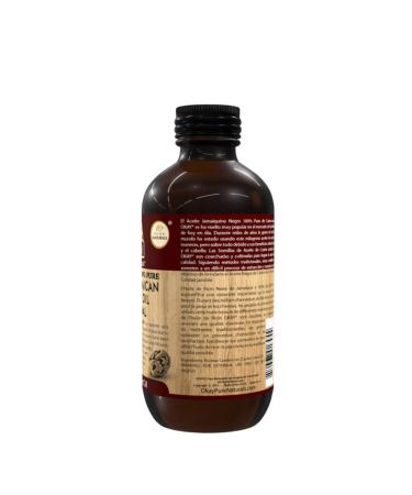 Okay Jamaican Castor Oil Extra Dark Black 4 oz - 100% Pure Natural Moisturizer for Hair & Skin - Shop Now - Buy Online on GoSupps.com