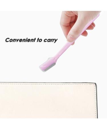 10 Pack Eyebrow Razor Extra Precision Facial Hair Remover - SourceTon Pink/Green Exfoliating Tool for Men & Women - Buy Online on GoSupps.com