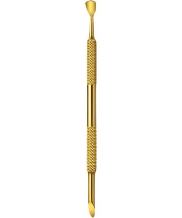 Stainless Steel Cuticle Pusher Double Ended Nails Pusher Cuticle Cleaner Practical Cuticle Remover For Manicures Gold - Buy Online on GoSupps.com