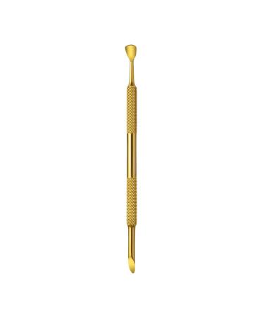 Stainless Steel Cuticle Pusher Double Ended Nails Pusher Cuticle Cleaner Practical Cuticle Remover For Manicures Gold