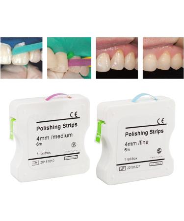Tooth Polishing Strips - Deep Cleaning & Lightening for Dental Care (2 Pieces Blue) - Buy Online on GoSupps.com