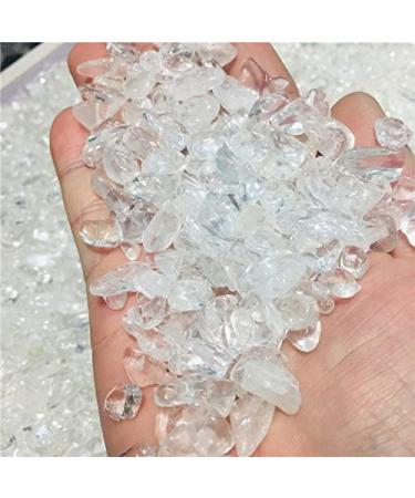 Natural Crystal Rough Natural Quartz Crystal Stone Rock Gravel Natural Tumble Stones Minerals for Fish Tank Aquarium Garden Decoration - (Size: 100g) - Buy Online on GoSupps.com