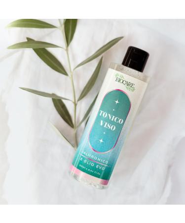BIOCARE SHOP srl FACE TONIC Evo & Hyaluron facial toner Suitable for extreme hydration Brightens the complexion and protects against harmful external influences 250 ml Biocare Made in Italy - Buy Online on GoSupps.com