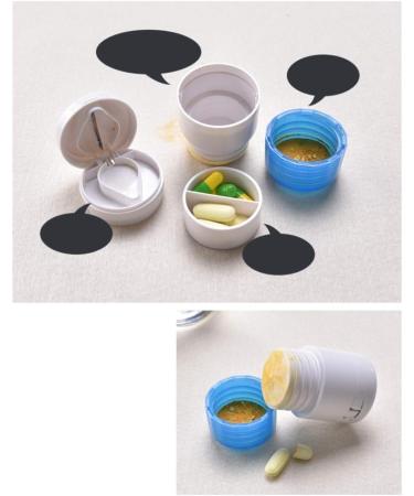Tablet Cutter Breaker Slicer - Medicine Splitter for Small Tablets | Child-Safe Design | International Shipping - Buy Online on GoSupps.com