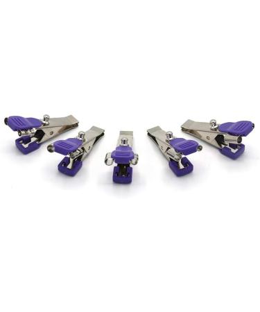 Veterinary EKG/ECG Alligator Electrode Clip Reusable Universal Connection Snap Set of 5 - Buy Online on GoSupps.com