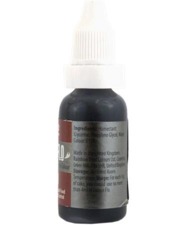 Rainbow Dust ColourFlo Airbrush Ready Food Colouring - Brown Yellow Orange Blue Navy Green Brown Red Rose Black Burgundy Purple - Buy Online on GoSupps.com