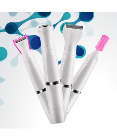 Buy 4-in-1 Electric Razor for Women - Facial & Armpit Shaver Private Trimmer - International Shipping Available - Buy Online on GoSupps.com