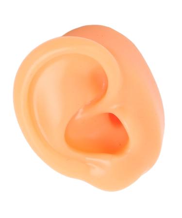 Authentic Ear Human Ear Model Waterproof Reusable for Ear Piercing Training(Right)