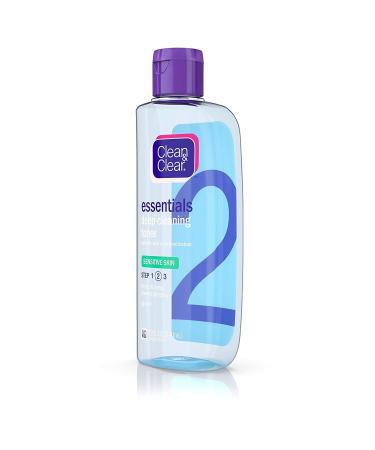 CLEAN & CLEAR Deep Cleaning Astringent Sensitive Skin 8 oz - Pack of 3 - Buy Online on GoSupps.com