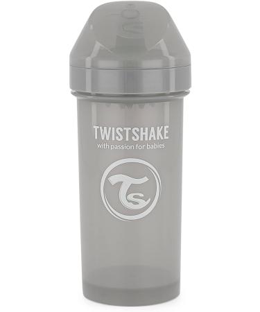 TWISTSHAKE 360ml Kid Cup - Pastel Grey | BPA-Free | 12+m - Buy Online on GoSupps.com