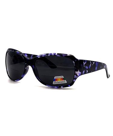 Polarized & Bifocal Sunglasses Reading Glasses for Women UV Protection 1.50 1.75 2.00 2.50 3.00 Purple 2.5 x