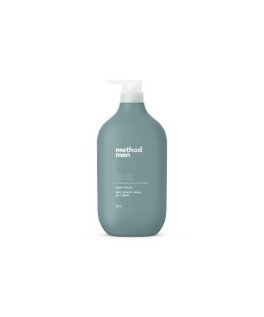 Method Mens Body Wash Shower Gel and Body Soap that Revitalises and Refreshes the Skin for a Deep Clean Sea + Surf Scent 828 ml