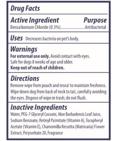 Wet Ones for Pets Paw & Tushie Dog Wipes - 30 Count, Dog Grooming and Cleaning Supplies - Buy Online on GoSupps.com